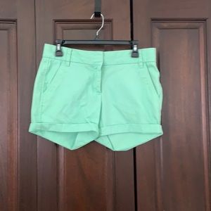 J.Crew Green Shorts